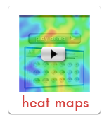 Demo creating heat maps with TrackConsole web analytics